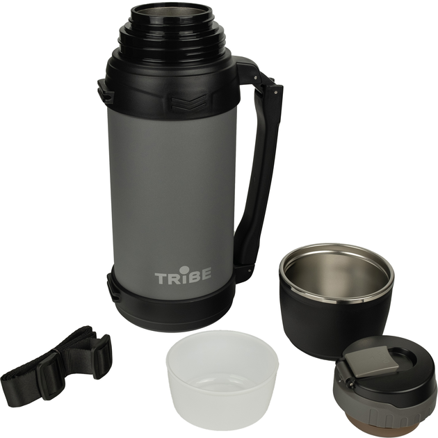 Термос Tribe Family line 2 л grey Фото 2